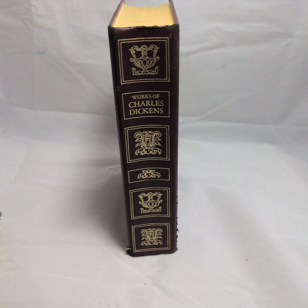 Vintage Works of Charles Dickens Hardcover 1978 Avenel 6 Novels Illustrated